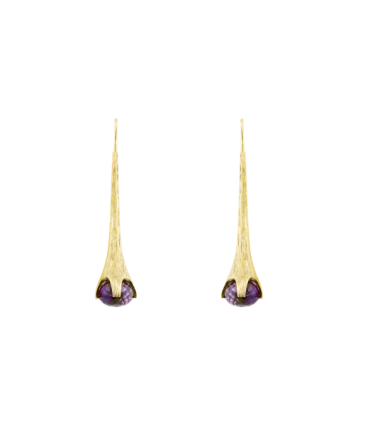 Long Claw Hook Earrings - Filigree Jewellery Christchurch, New Zealand