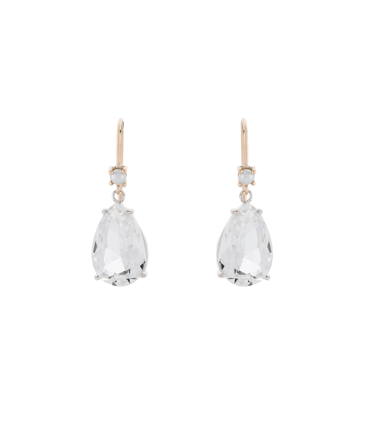 Pear Clear Quartz Drop Earrings - Filigree Jewellery Christchurch, New ...