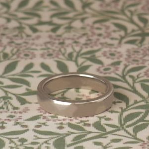 Jane - STG 4mm Half Round Profile Band Size J 1/2
